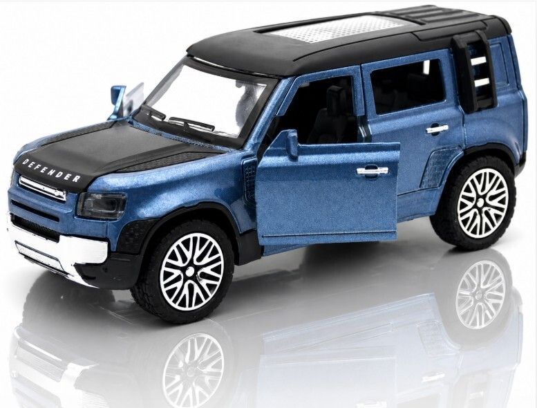 niyamat Premium Die Cast Adventure SUV Toy Car Blue 1:32 Scale with Opening Parts-picture-33