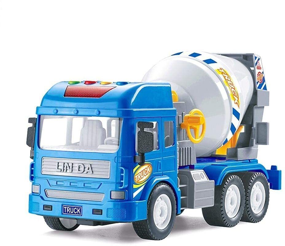 Cement Mixer Construction Truck Pull Back Vehicles Construction Truck