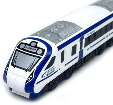 Train toy Pullback Train Nav Bharat Express for 3Y+ Multi Colour-image-14