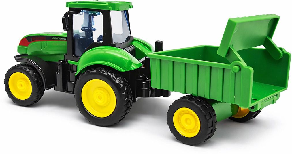 Kids Tractor Toy with Trailer | Farm Vehicle Toy | Tractor Trolley for kids-image-24