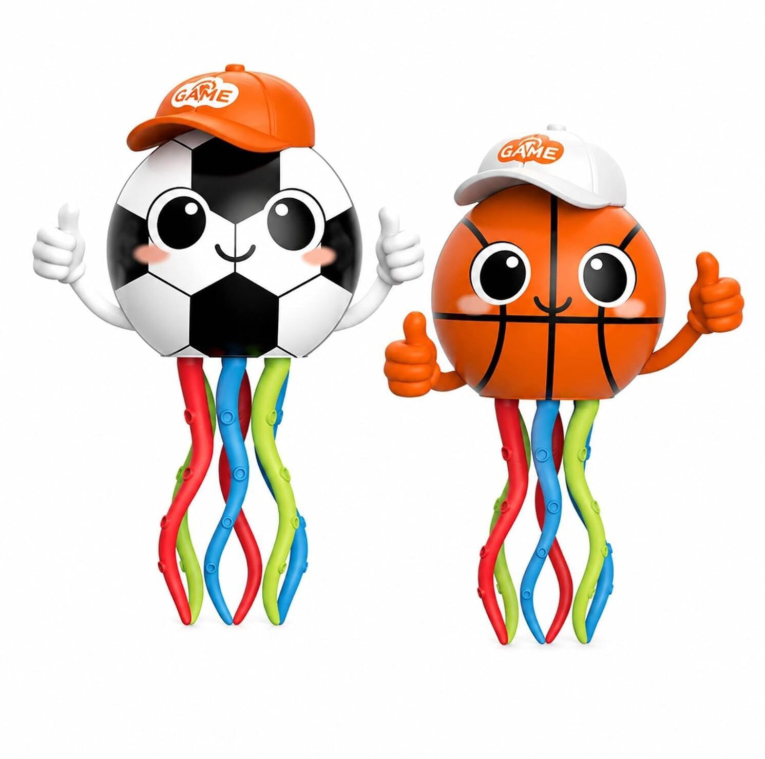 Football & Basketball Crawling Toys with Rotating Cap, Interactive Dancing Toy-image-36