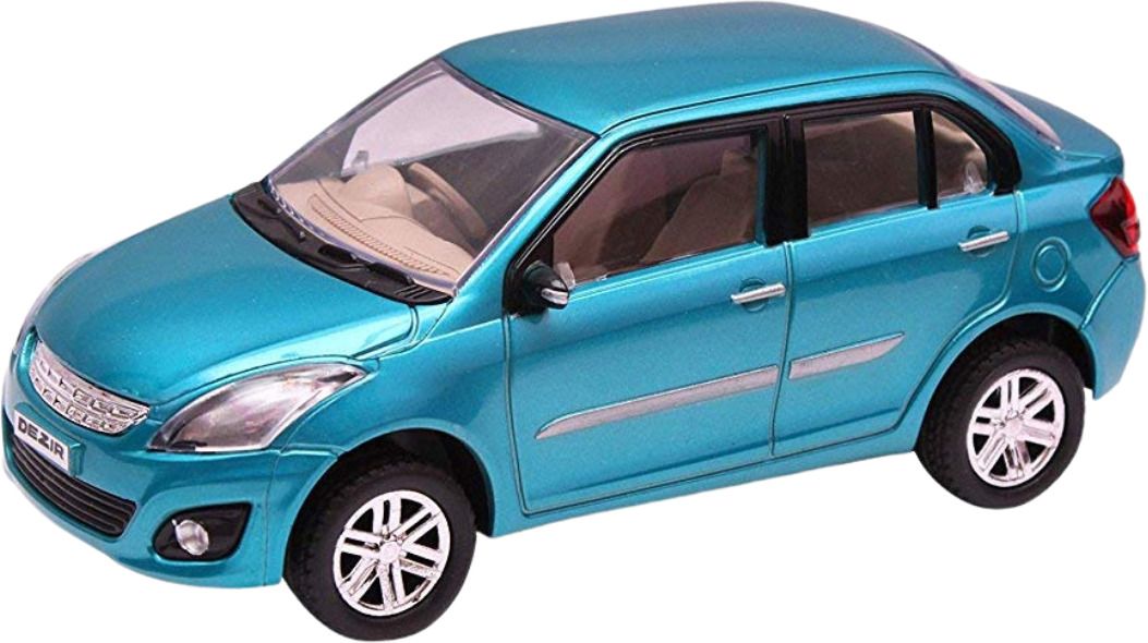 Plastic Swift Dezire Pull Back Car 3+ years-image-2