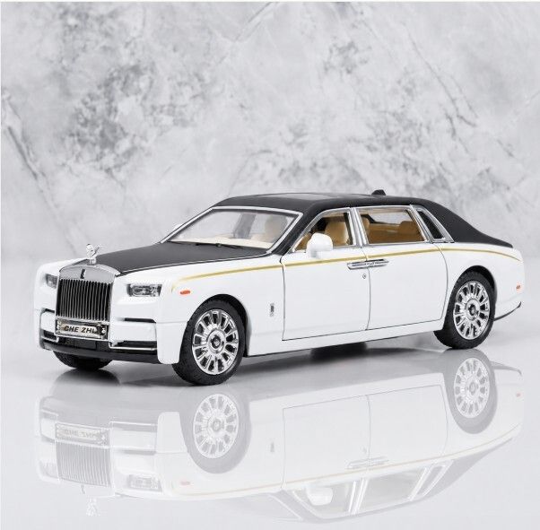 niyamat 1:32 Premium Luxury Die Cast Sedan Model with Light Sound Pull Back Action Car-picture-8