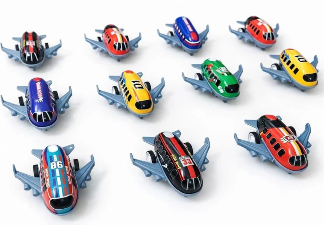 maitrag Mini Airplane Toy Set Pack of 3 Friction Plane For Kids-picture-15