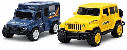liztora Jeep Wrangler Style Off-Road SUV Toy & Military Cargo Big Size Army Vehicles-picture-3