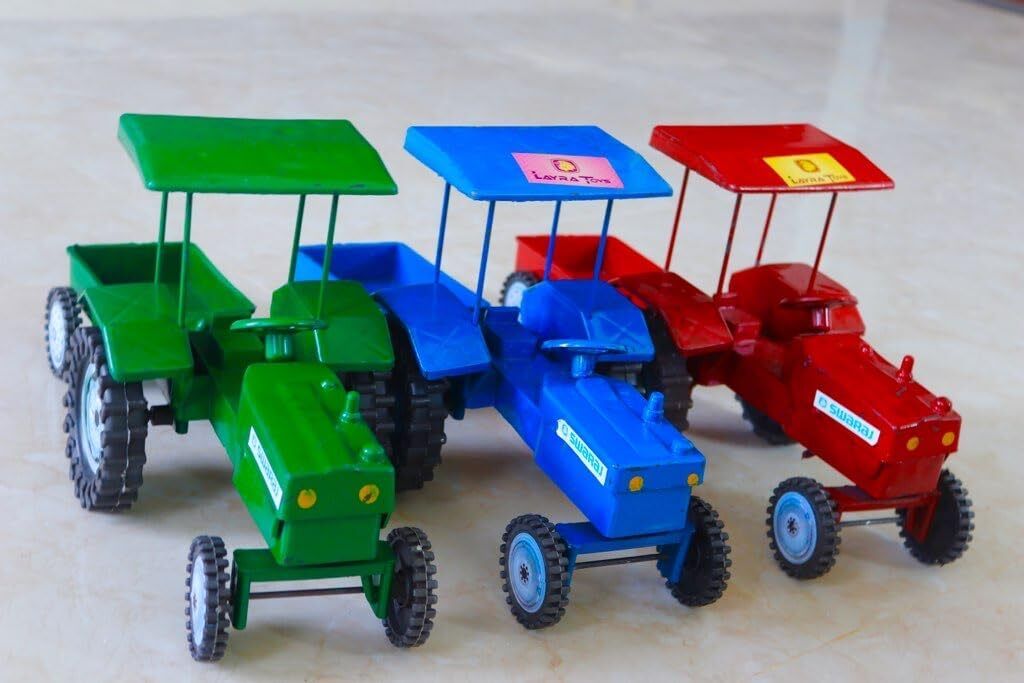 craftedroots Agriculture Tractor Trolley Toy | Plastic Farm Truck Toy for Children-picture-28