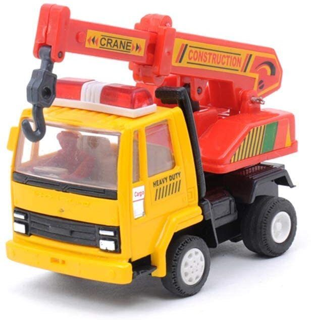 Pull Back Crane Toy for Kids, Construction Vehicle, 3Y+-image-43