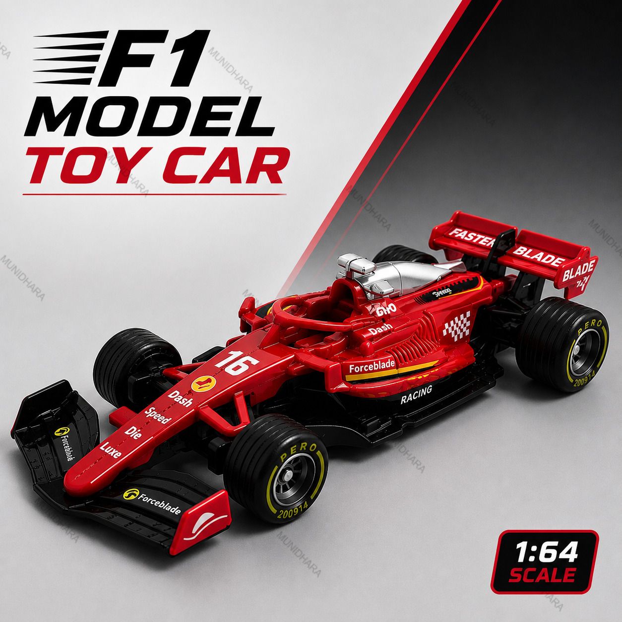 Formula 1 F1 Race Car Metal Model Best Gift for Kids & Collectors-image-31