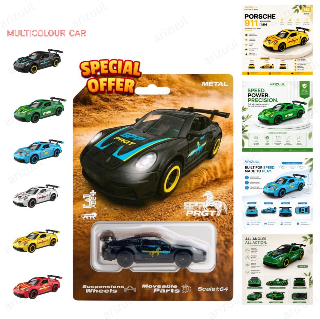 arizuul Porsche GT3 RS Display Ready Metal Replica-picture-49