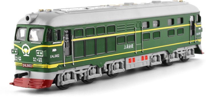 minimoto 1:87Scale Engine DF4B Diesel Toy Train Die Cast Metal Sound Light Openable Door-picture-40