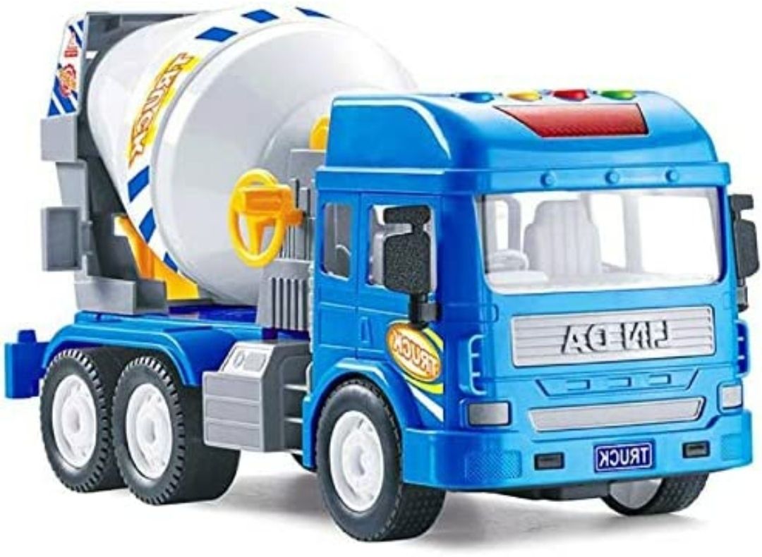 Friction Power Version Cement Mixer Truck With Light & Sound RP316