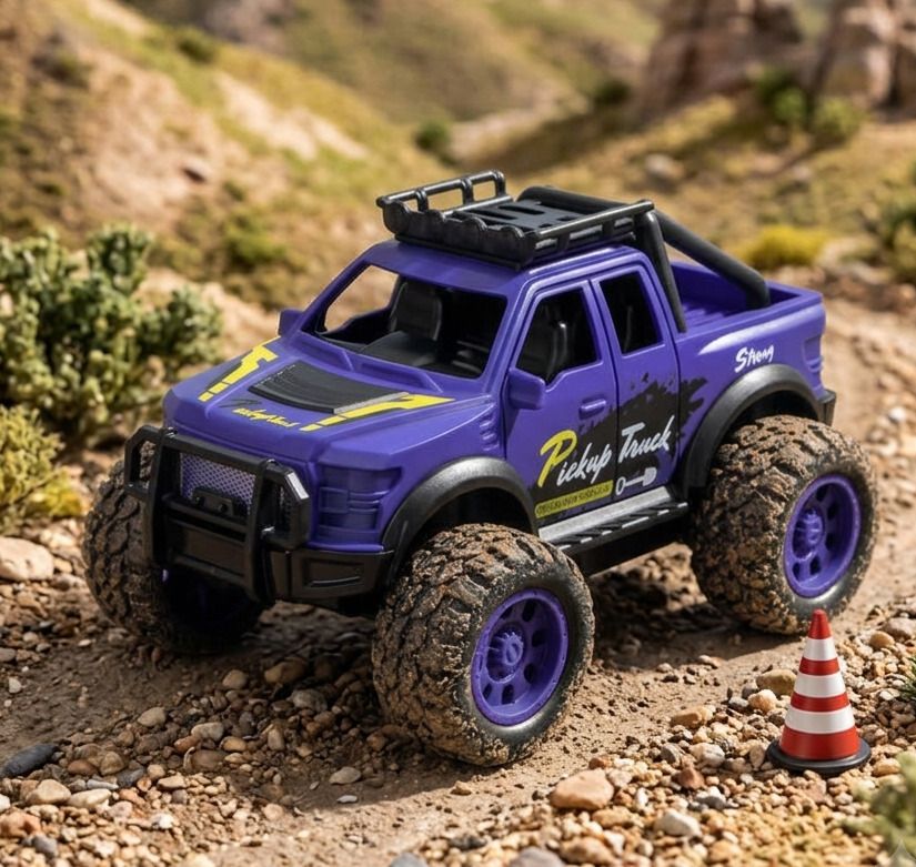 maadi Unbreakable 4x4 Off-Road Truck with Big Rubber Tyres-picture-26