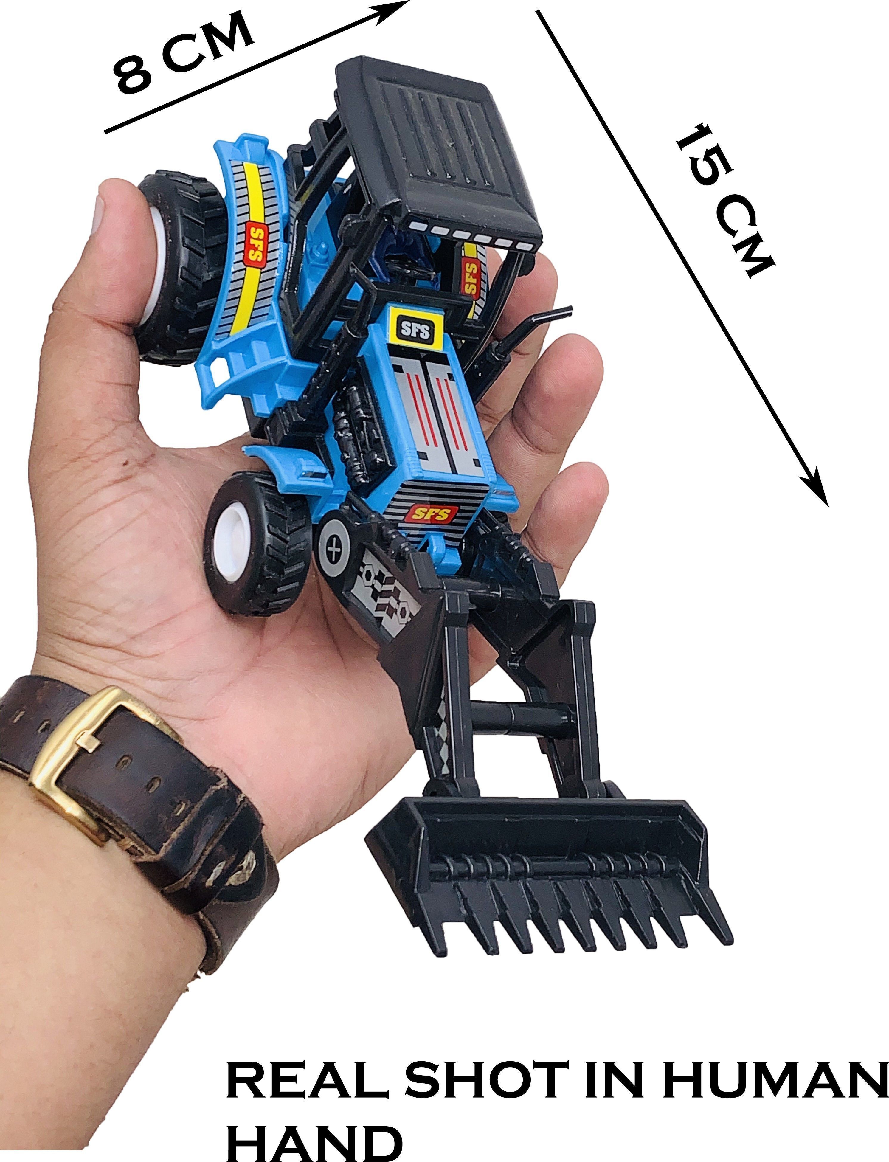 techzage Vehicle SH-Farm Tractor(Blue)-picture-11