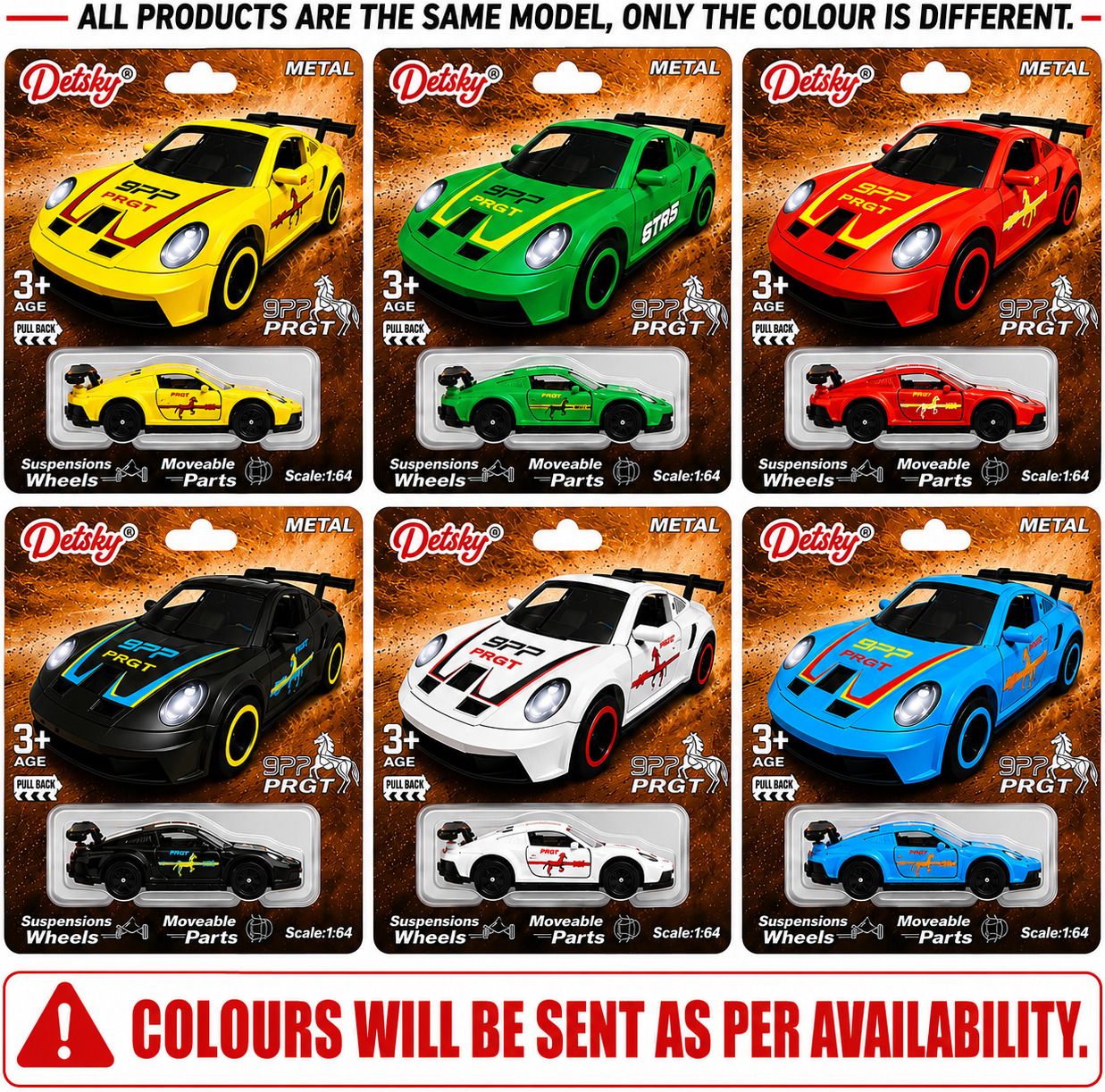 Porsche 911 GT3 RS Die-Cast Metal Toy Car Openable Doors | 1:64 Scale Mini Car-image-7