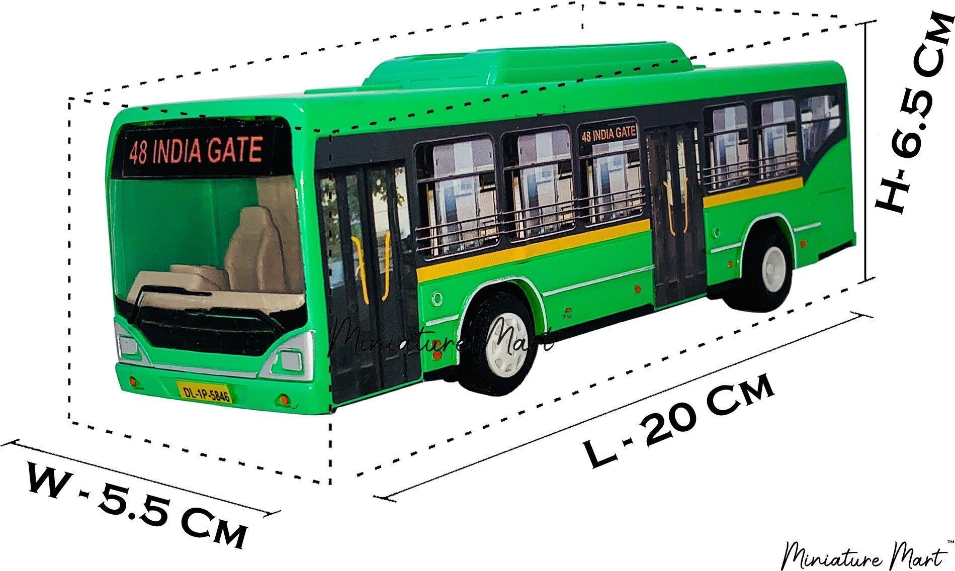 techzage Vehicle CT-LFB Bus(Green)-picture-4