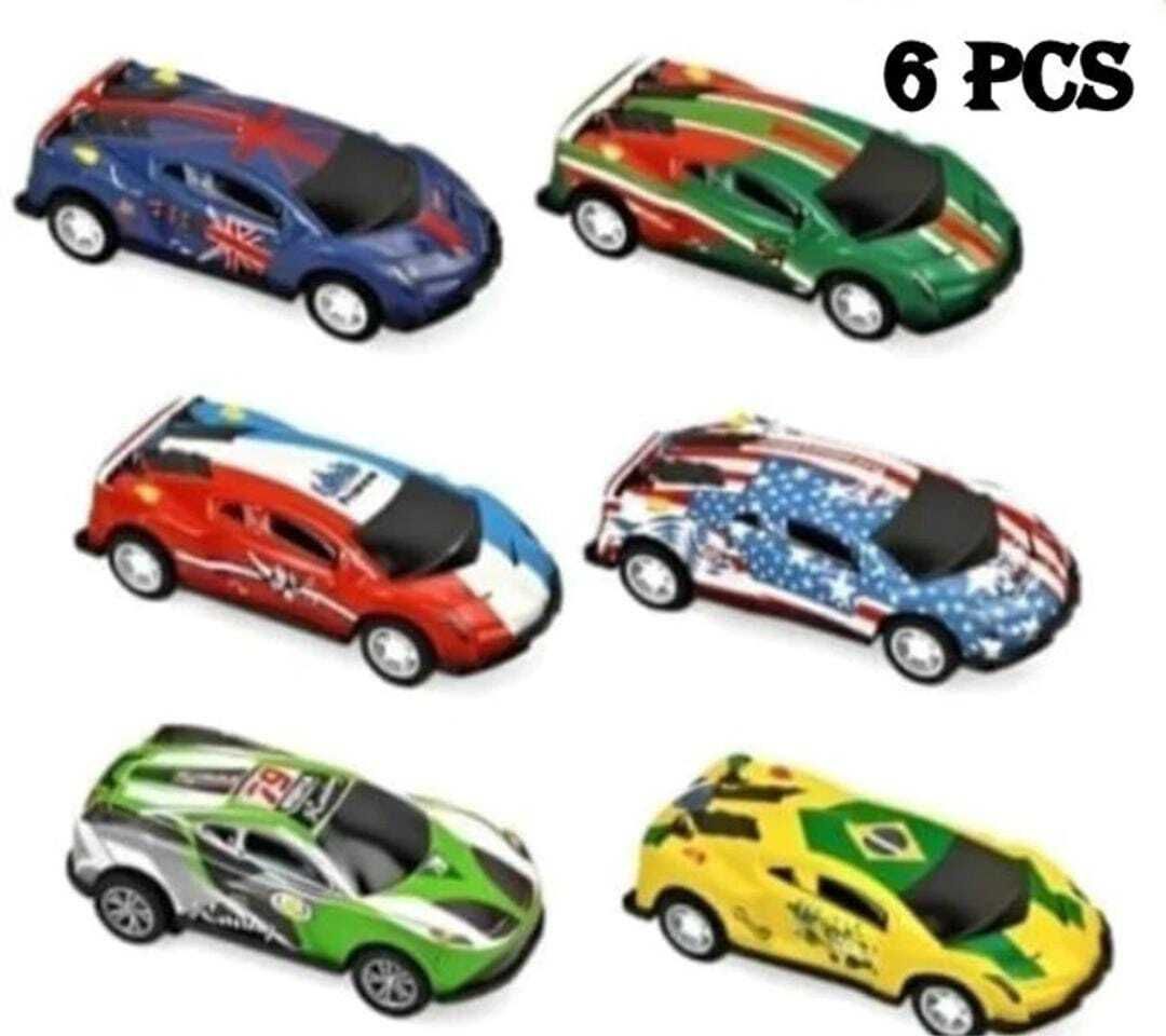 Die-Cast Unbreakable Mini Alloy Metal Car Mini Series Pull Back Action Car Set