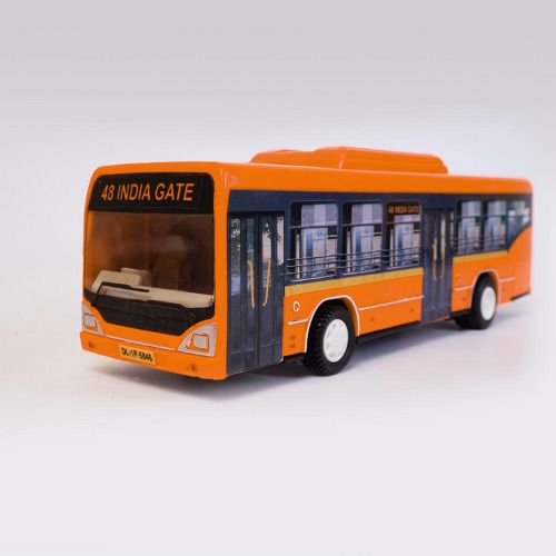 hanal Low Floor Bus Toy with Pull-Back Action for Kids-picture-27