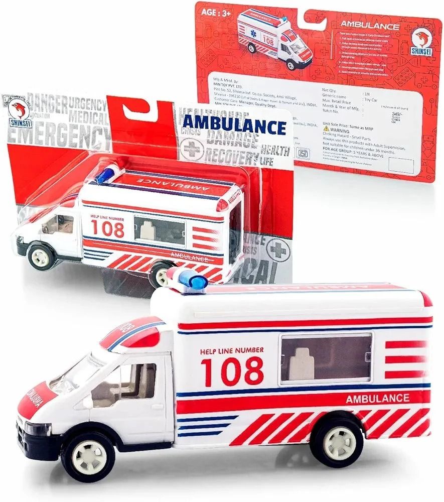 New Super Trending Ambulance || Diecast Toy || Miniature || Bus Toys for Kids-image-2