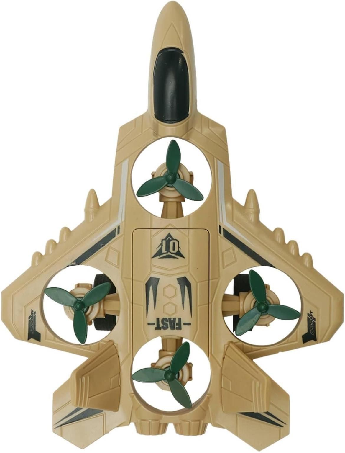 Friction Powered Fighter Jet Aircraft Toy
