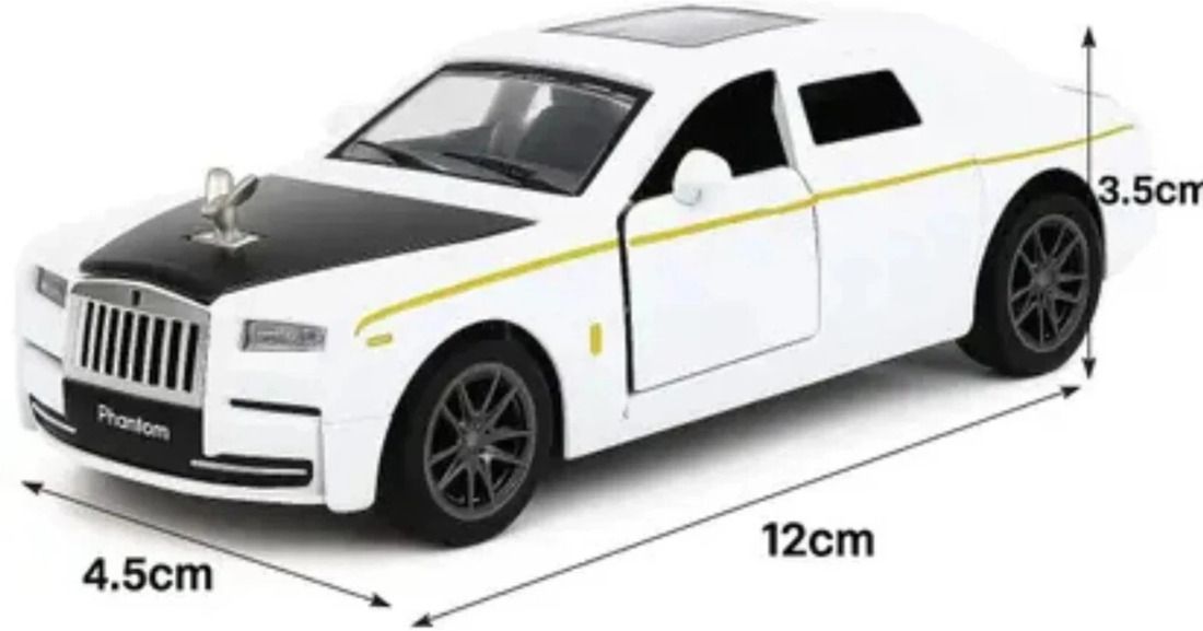 Rolls Royce Phantom Miniature Metal Model Car-image-8