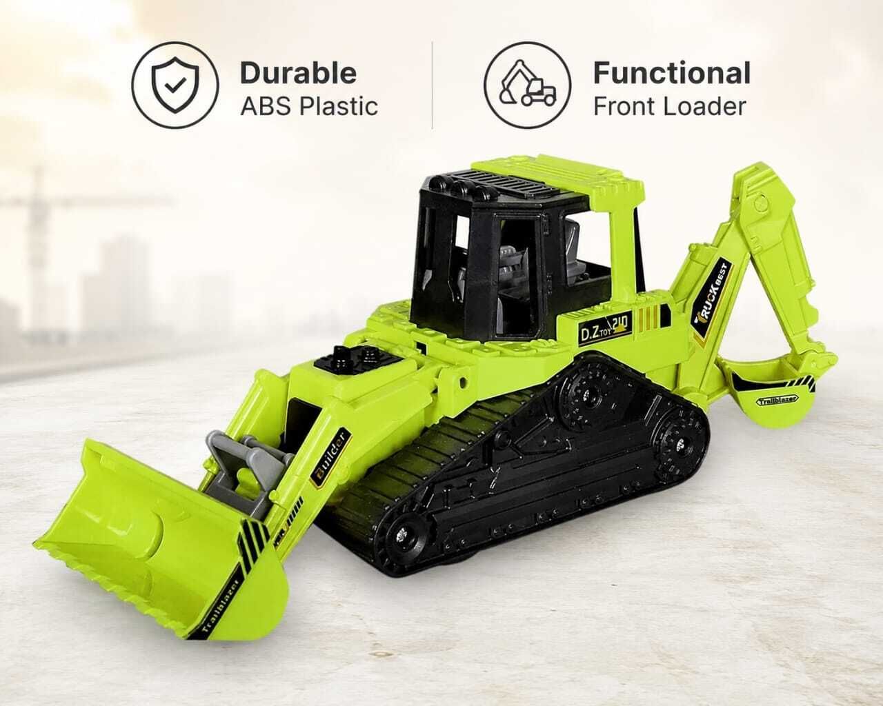 panda nest JCB Toy Friction Truck Toy Unbreakable Construction Vehicle Set for Kids-picture-18