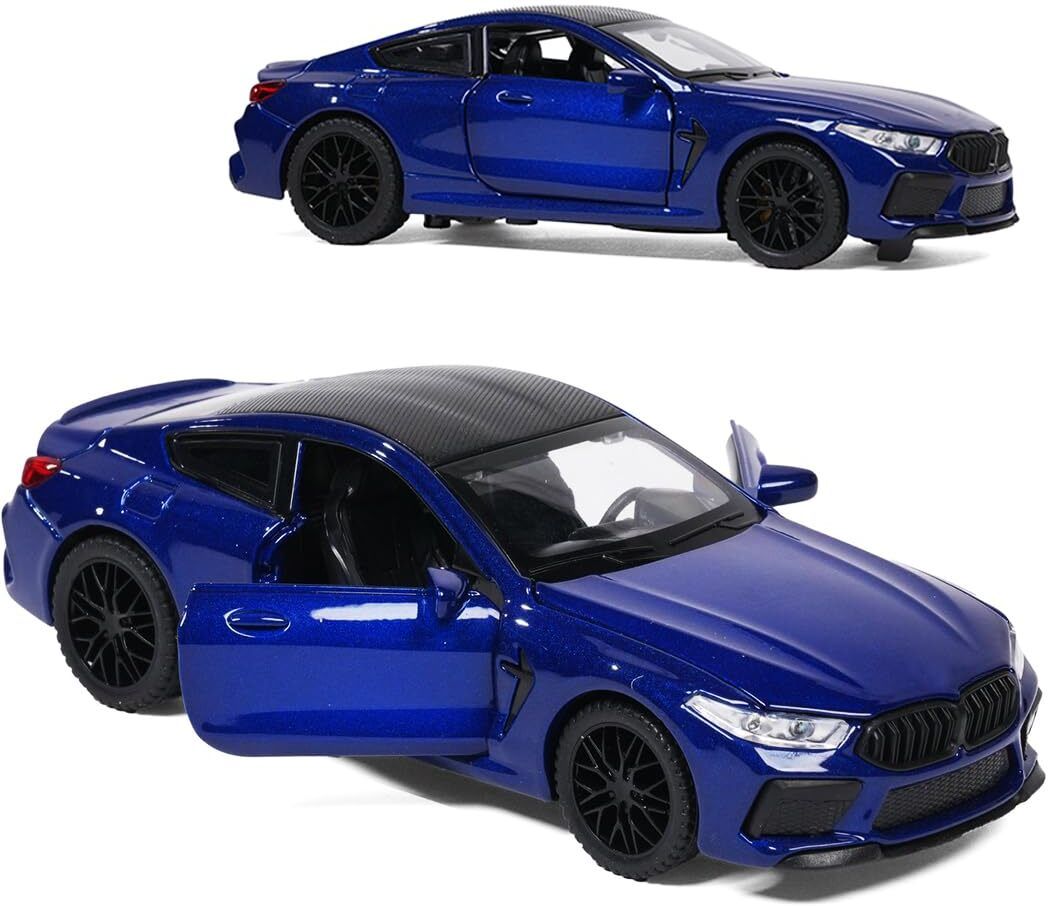 fraimingo 1:32 BMW M8 Metal Model Car Toy with Opening Doors Hood Trunk and Pull Back-picture-32