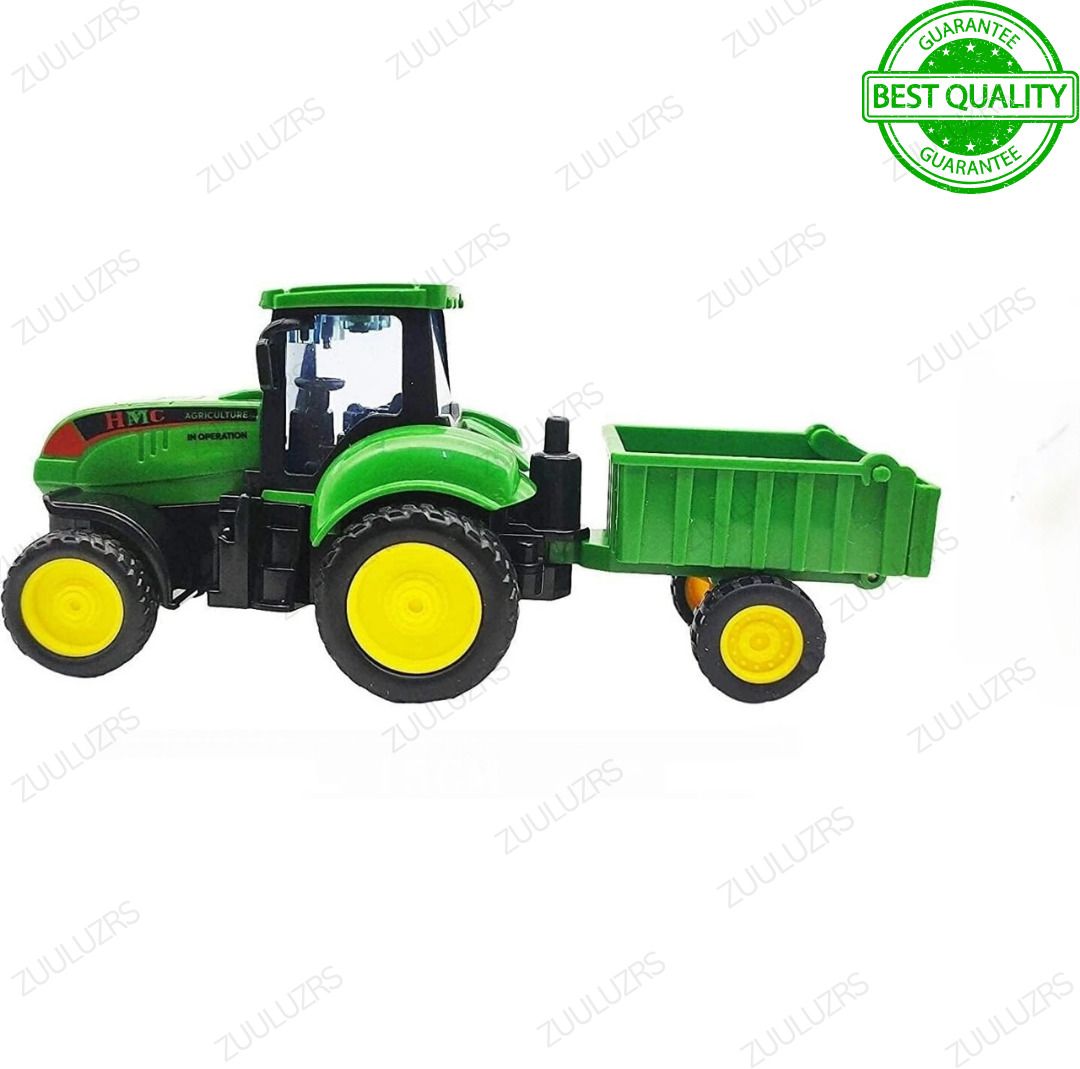 zuuluzrs Kids Farmer Tractor with Trolley-picture-22