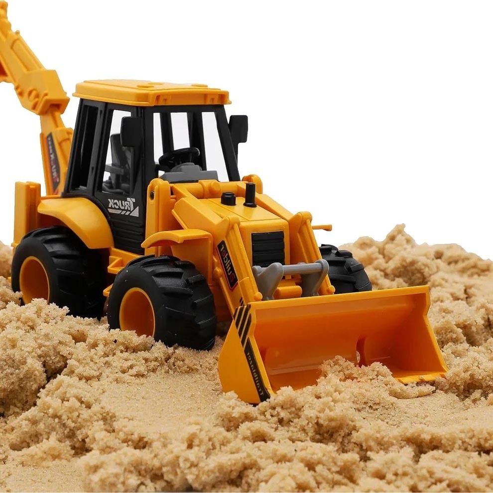forsikha Multifunctional Bulldozer and Excavator Toy 2 in 1 Construction Vehicle JCB Toy-picture-19