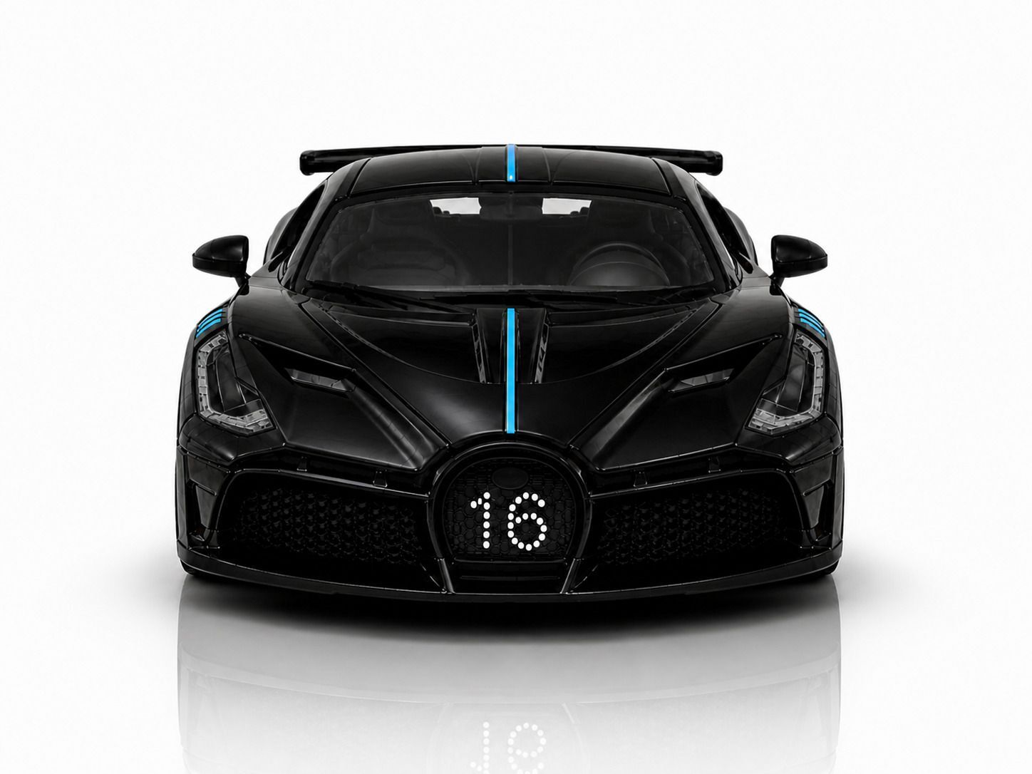 Bugatti Die Cast Toy Car with Pull Back & Light Sound for Kids Scale 1:36.-image-28