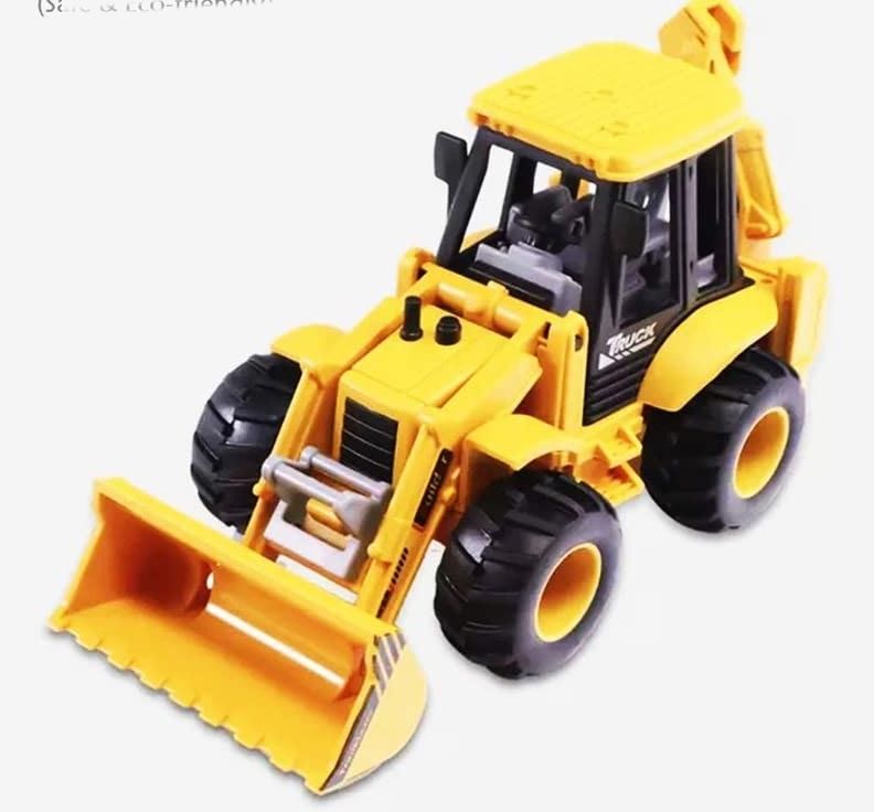 forsikha JCB, Dumper, Front Back Loader Toys Modified Off-Road 2in1 Bulldozer Games Toy-picture-44