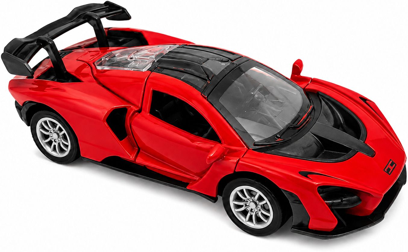 Premium McLaren 1:32 Metal Pull Back Toy Car with Light & Sound-image-19