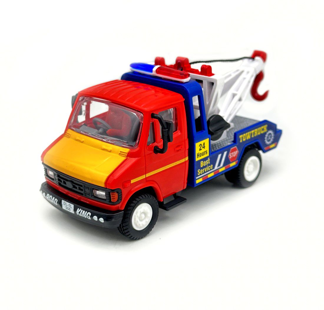 centy TUF 07 Tow Truck (4905 Red) Pull & retract Tow Hook Miniature toy-picture-28