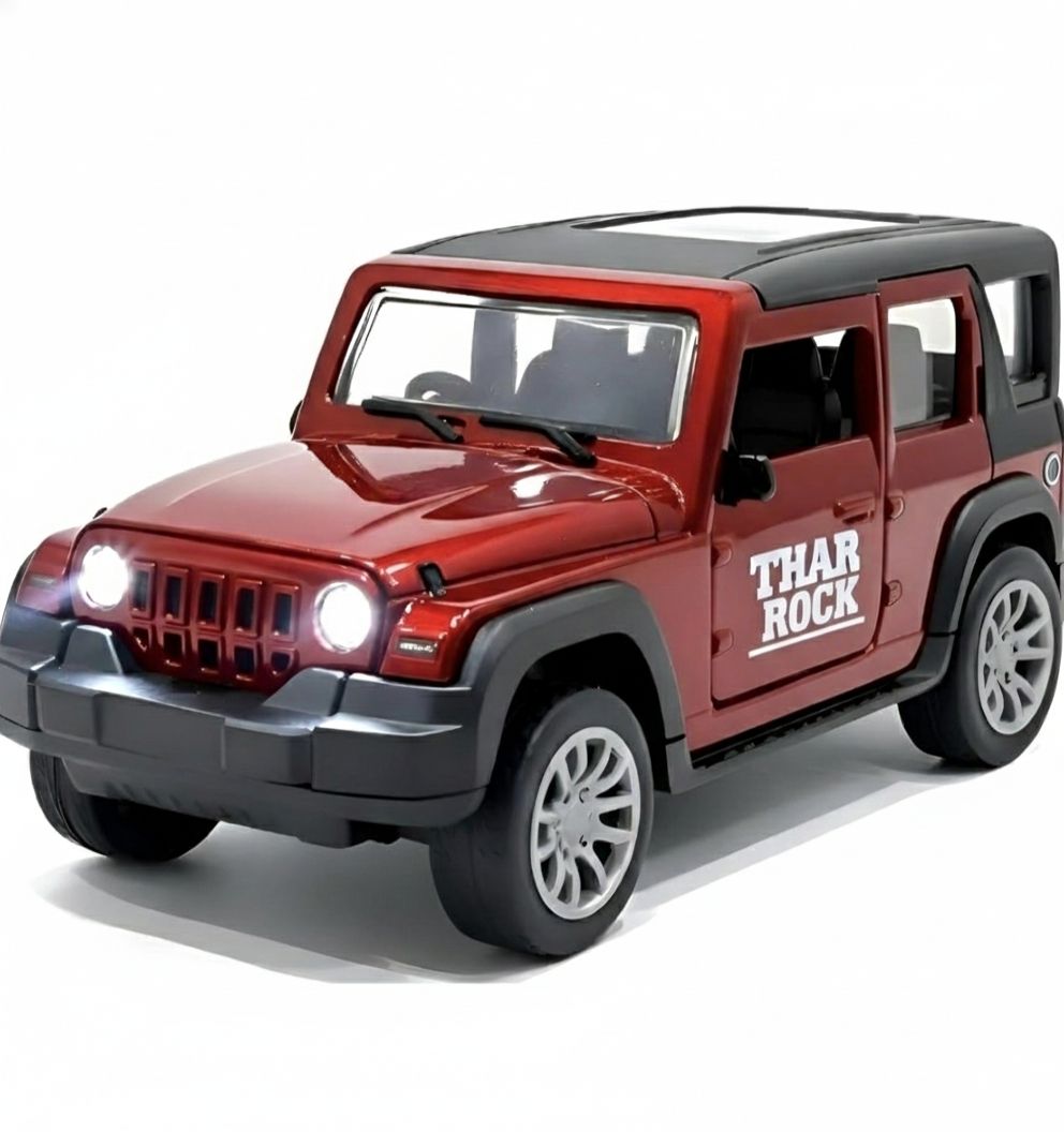 Thar roxx metal car Openable Doors & Pull-Back toys for kids