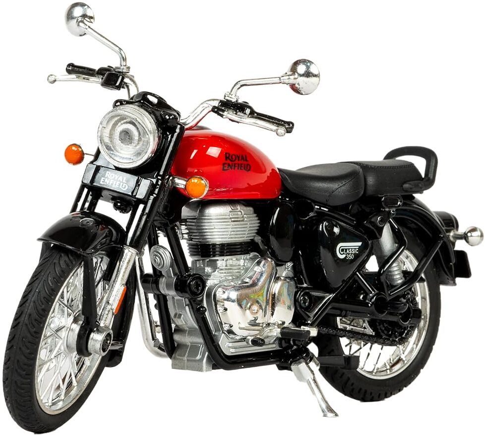 Bullet Bike 350 Scale With 3 Colored Fuel Tank Pull Back Toy For 3 Years + Ages-image-44