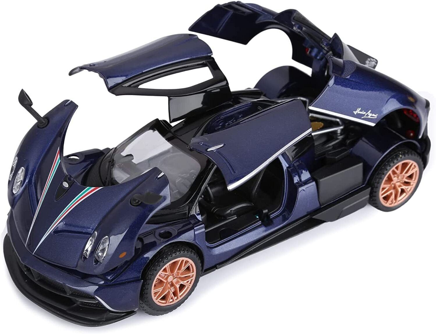 funablo Diecast Metal Cars Model Pagani Huayra Dinastia 1:24 Pull Back Vehicle Toy-picture-43