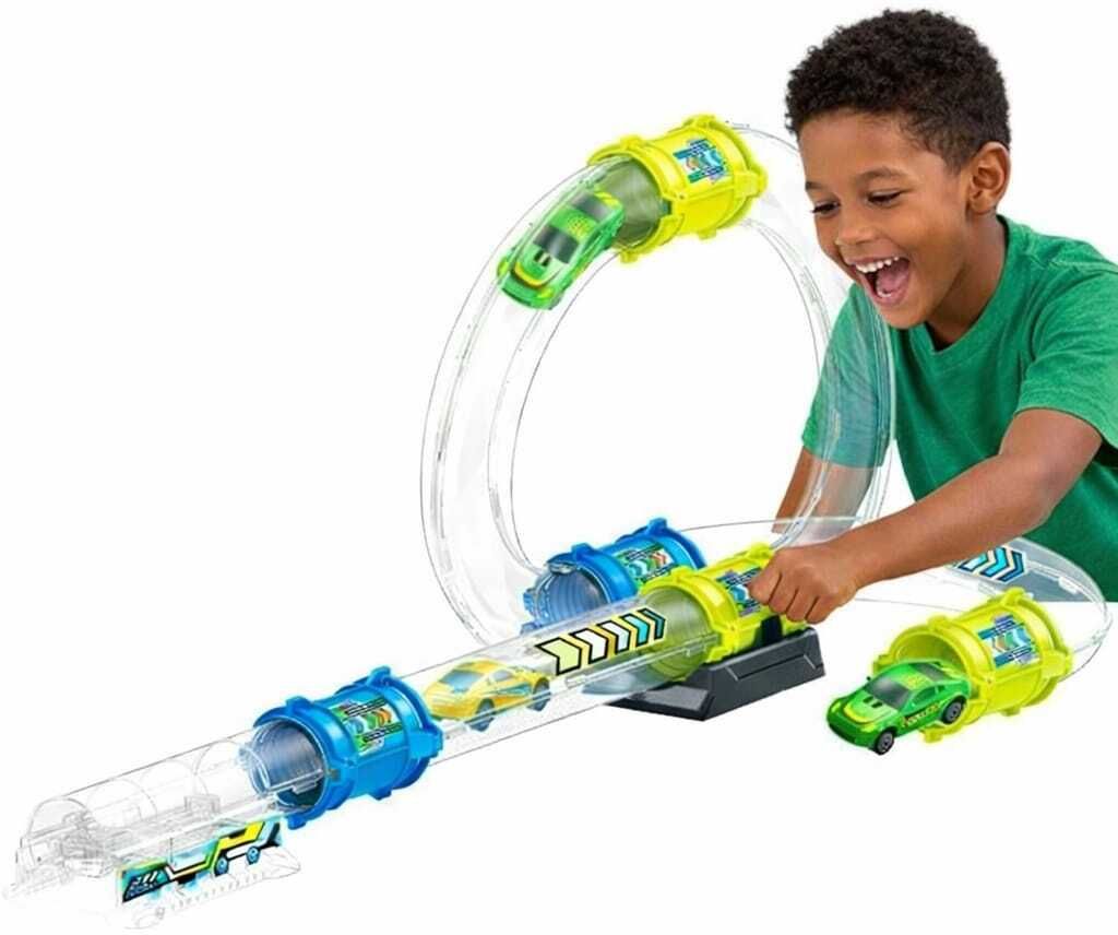 hornflow Power Pipes Cars Dual Barrel Kids(IND*32) Children Toy-picture-35