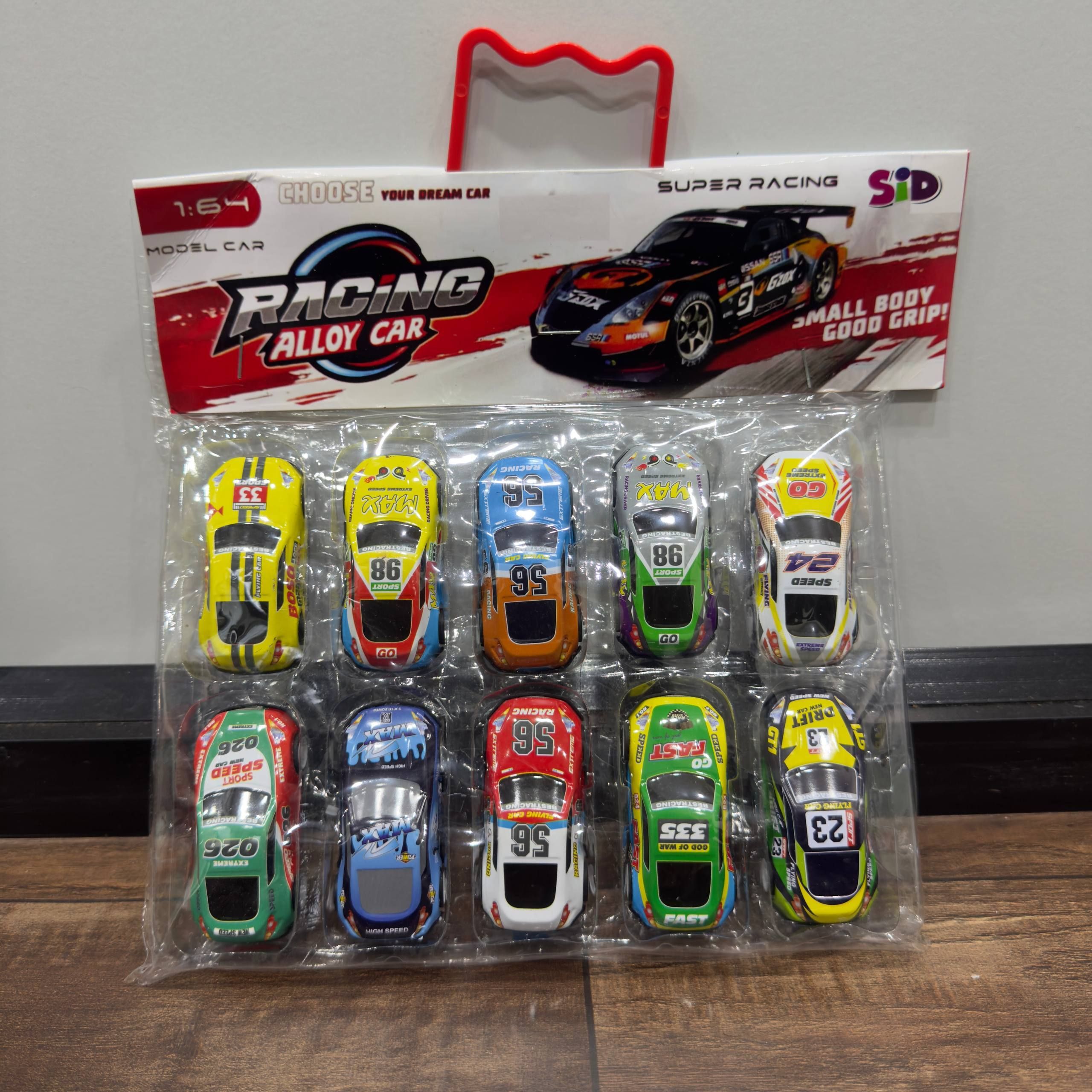Pack of 10 Metal Car, Mini Car Set - Metal Cars for Kids, Multi Color Racing Car-image-42