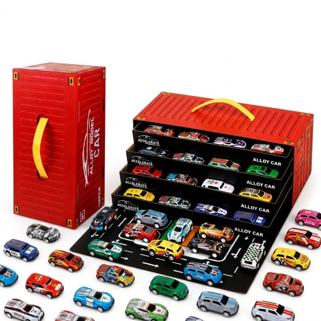 ninas 48 piece car set , Alloy Racing Car Toys-picture-15
