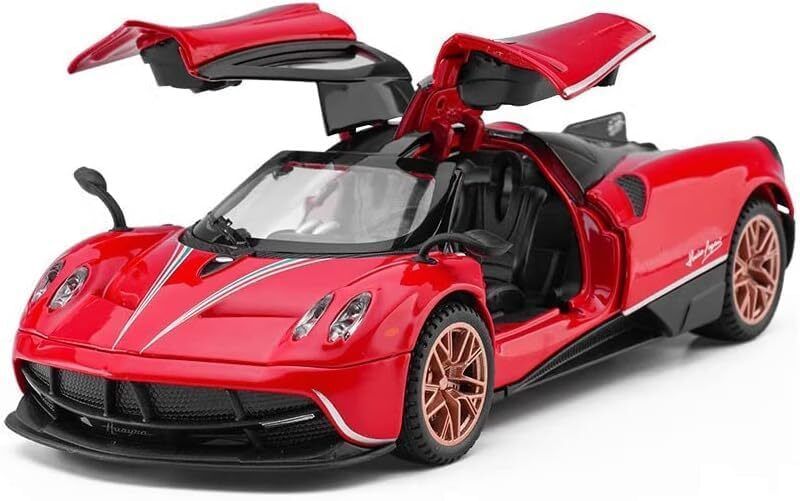 Pagani Luxury Supercar Toy with Metal Body Open Doors Lights Sound Feature-image-2