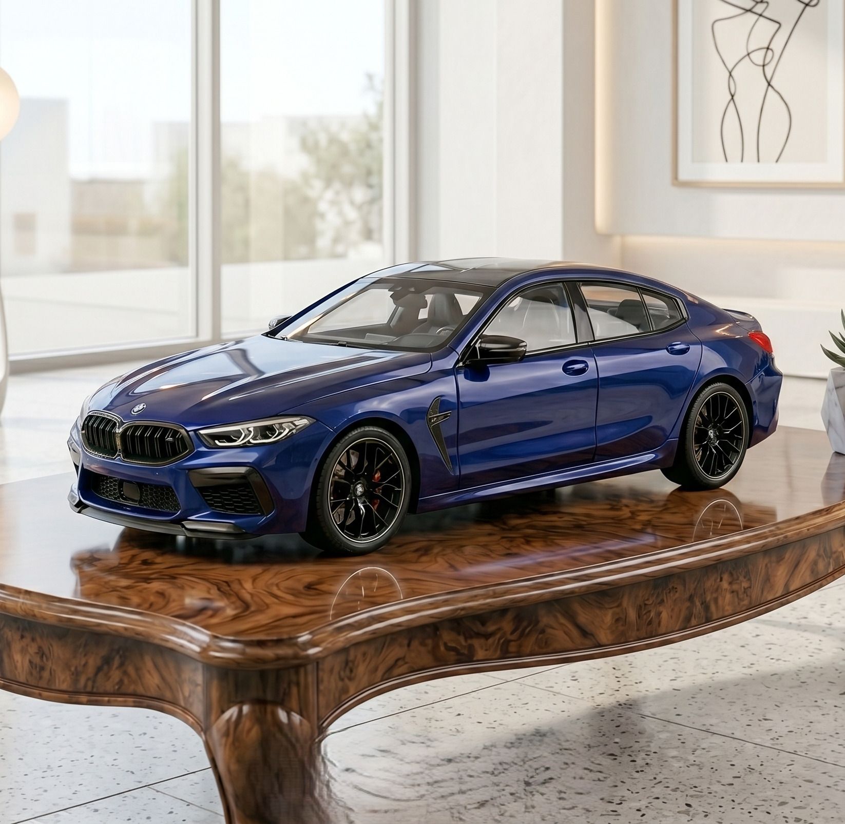 fraimingo BMW M8 Racing Coupe Toy Car with Pull Back Action and LED Lights-picture-34