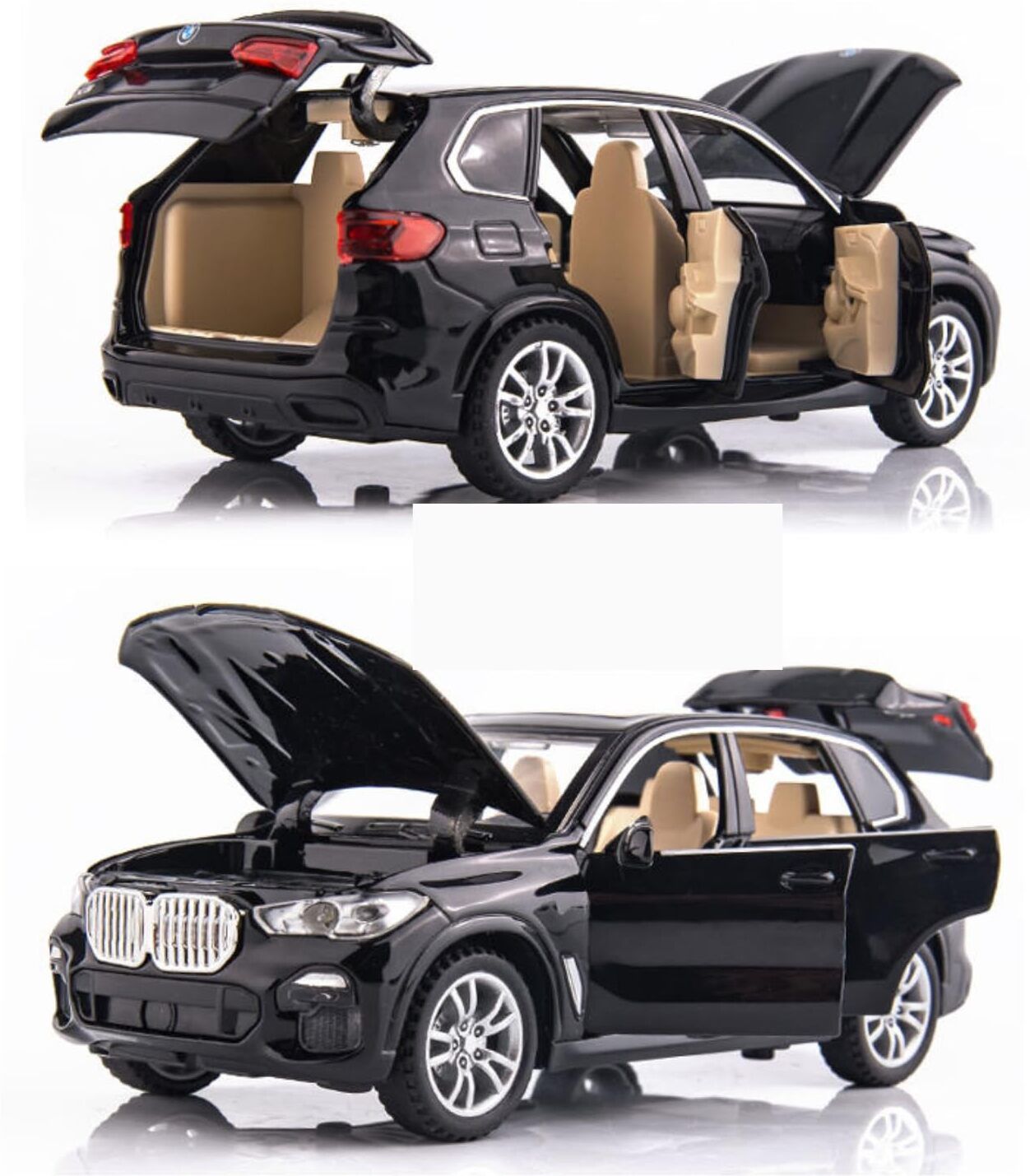 BMW X7 Metal scale Model Realistic Collectible car Toy-image-48
