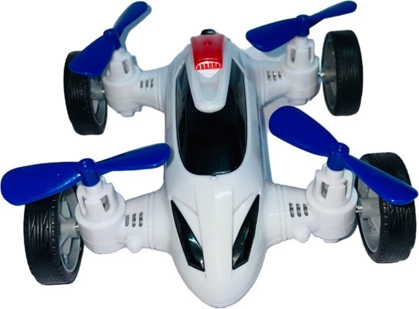 Kids Friction Powered Kids Fly Car Toys - Inertia Four-Axis, Look Like A Drone-image-18