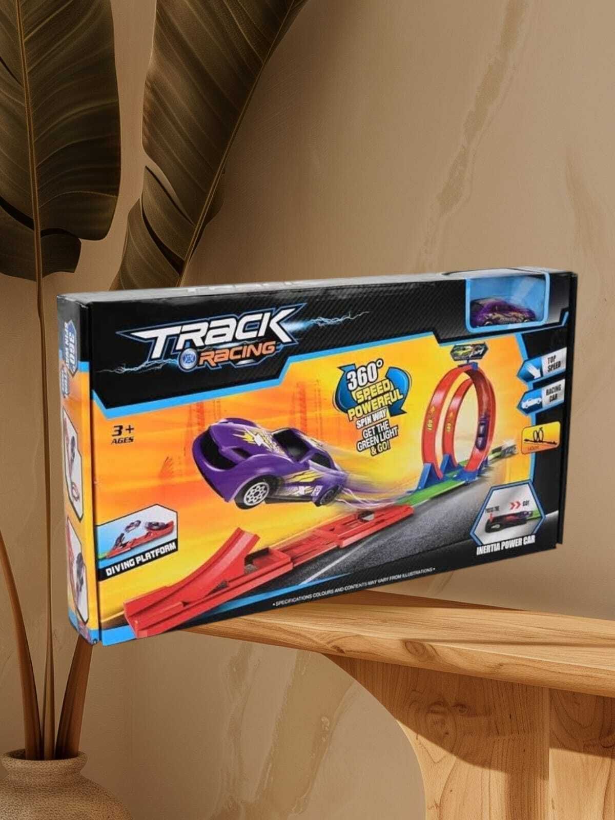 Loop Stunt Track with Powerd(IND*963) Car Racing Track Toy Set-image-10