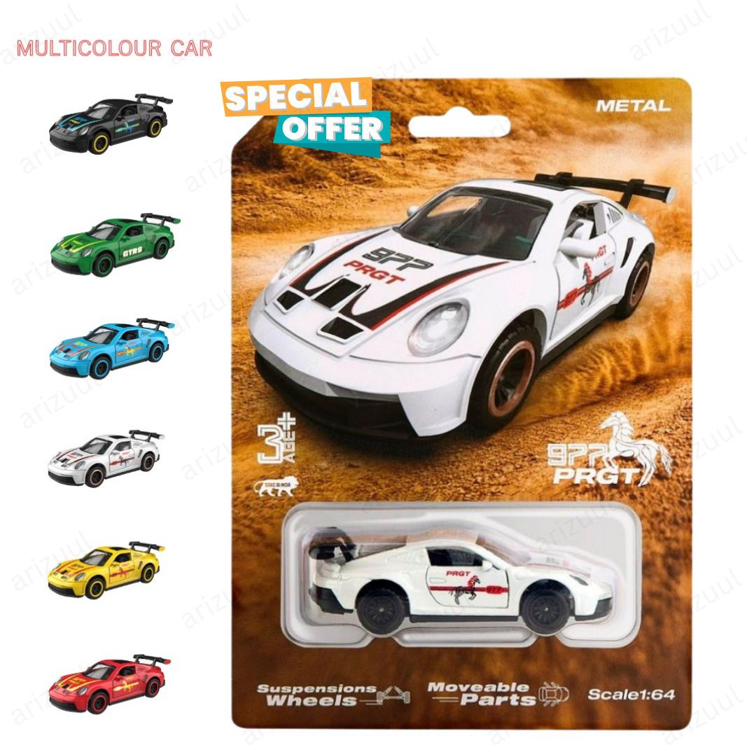 arizuul 1:64 Porsche 911 GT3 RS Realistic Metal Diecast Car Model-picture-37
