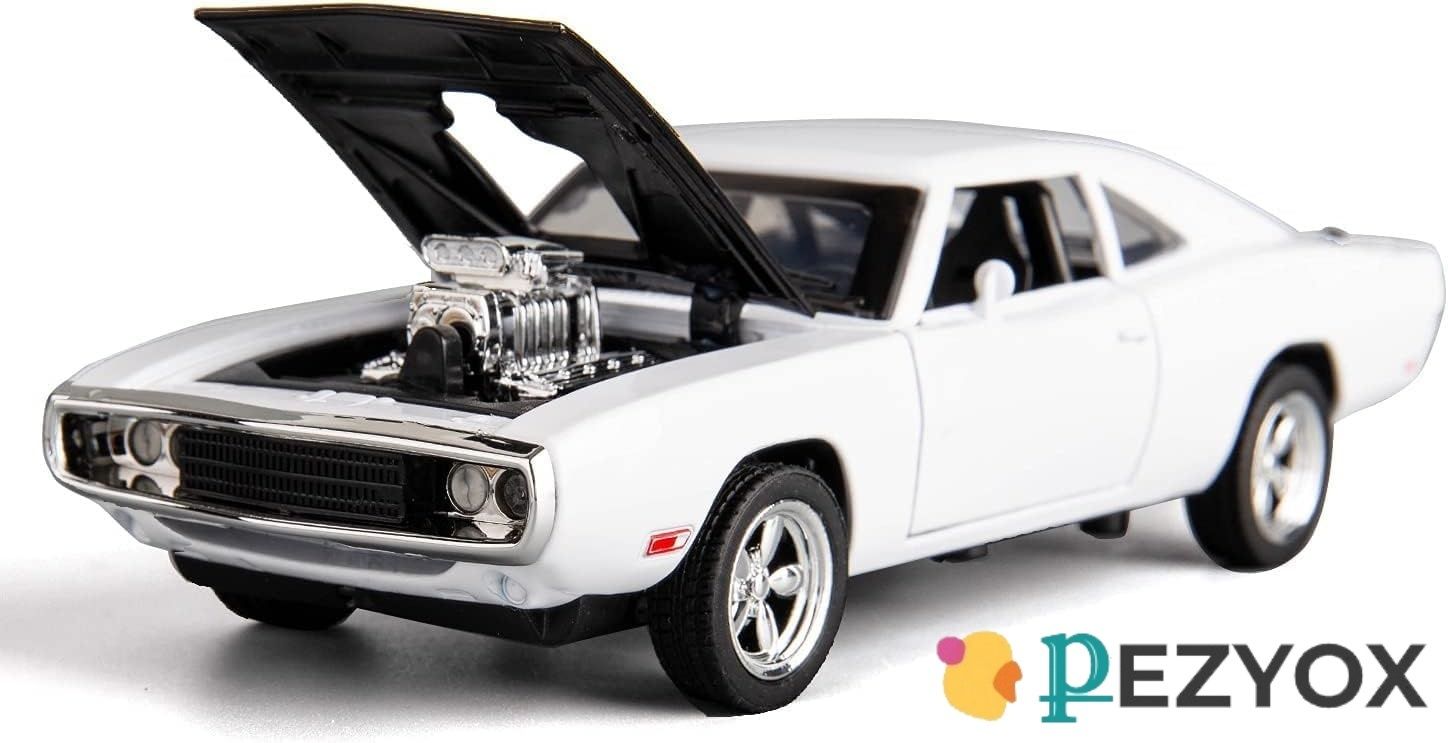 1:32 scale Fast & Furious 7 Metal Pull Back Car with Sound & Light Toy for Kids-image-28