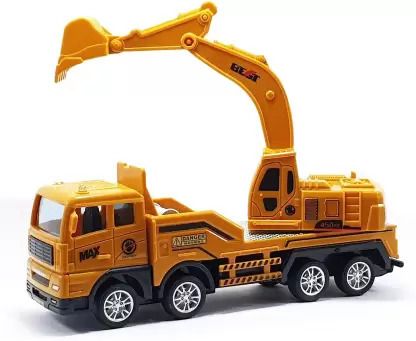 sr toys Engineering Construction Friction Powered Jcb Vehicles Truck Toy for Kids-picture-18