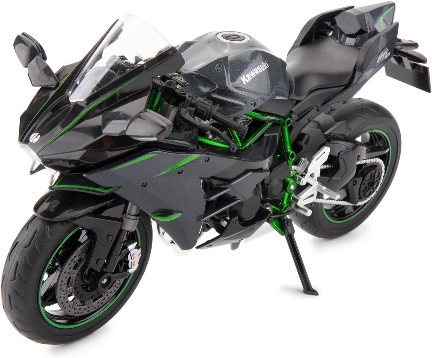 1:10 Kawasaki Ninja H2R Bike Toy Kawasaki Bike Toy Motorcycle Diecast Bike Alloy