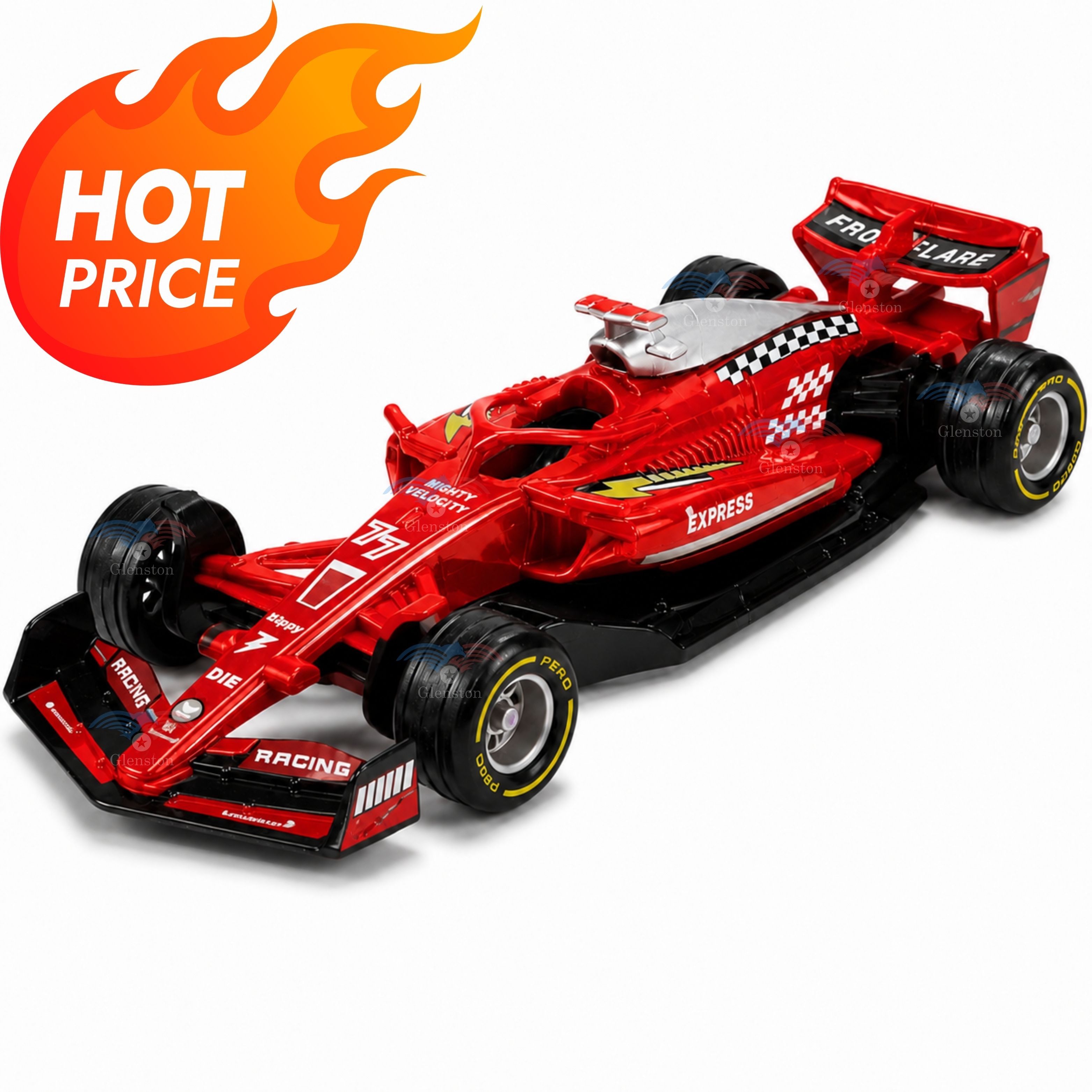 Premium Formula 1 Racing Car Die-Cast Metal Toy Model for Display and Play-image-43
