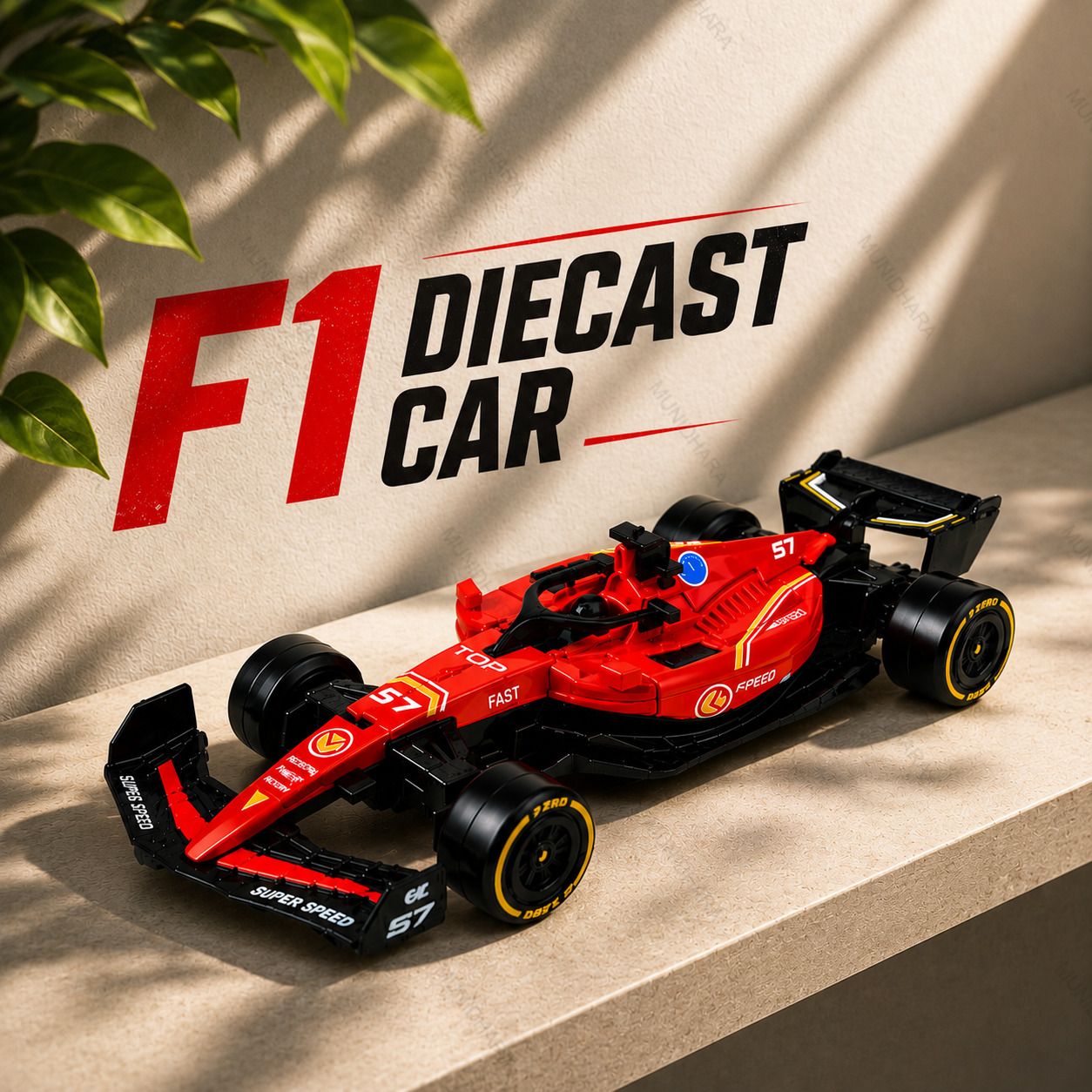munidhara Formula One F1 Pull Back Diecast Metal Toy Car 1:64 Scale for Kids Gift-picture-30