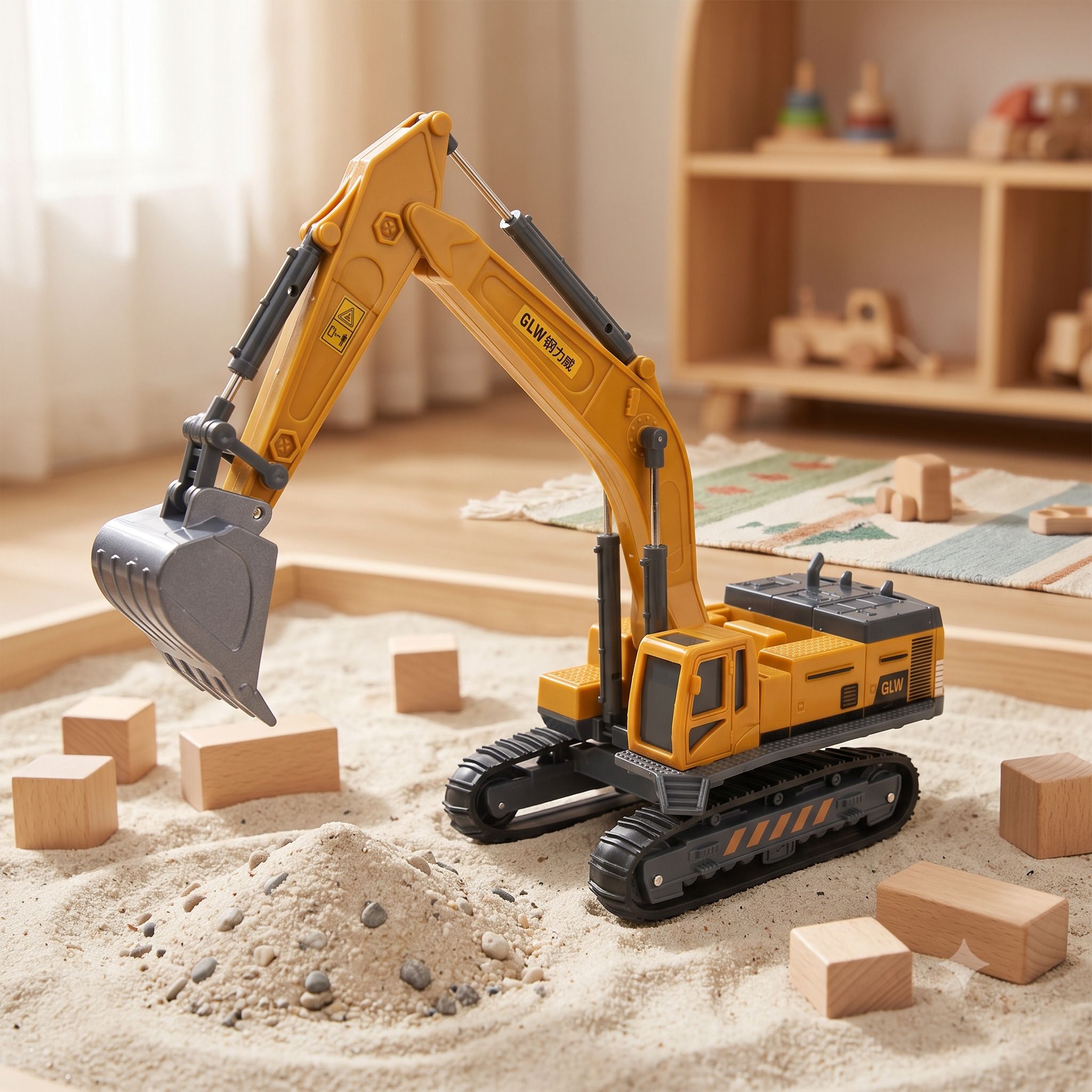 coelon Long Crane Rotate by 360 Construction Bulldozer JCB Toy | CL1C1-picture-13
